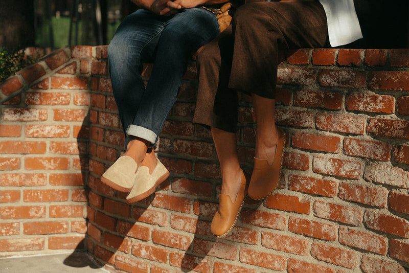 Men's Barefoot Grounding Solace Slip-on Shoes / Sand
