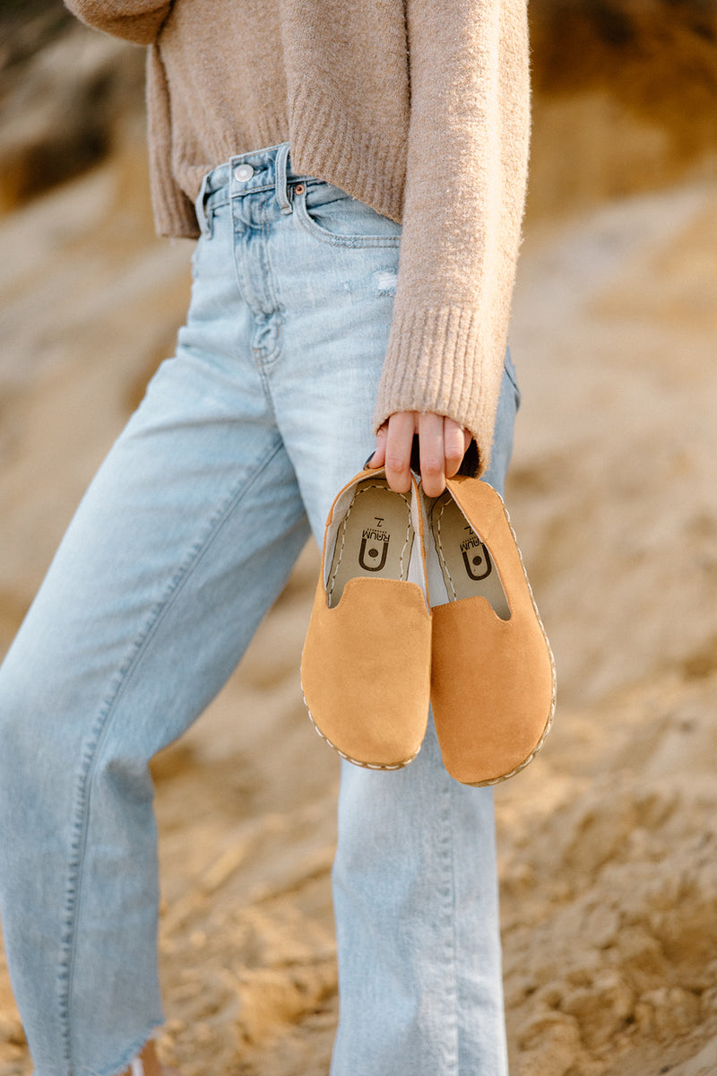 RAUM - Women's Barefoot Grounding Slip-on Shoes / Tangerine – Raum