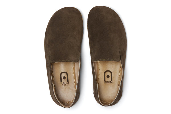 Men's Barefoot Grounding Slip-on Shoes / Moss