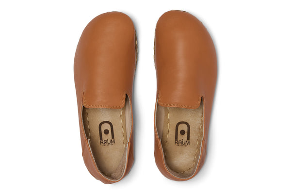 Women's bo·ho Wide Zero-Drop Walkers Copper Rivet Earthing Shoes –  Leather-Moccasins