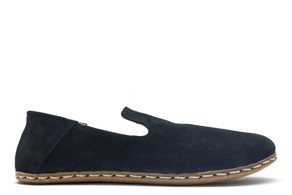 Humant ラム　square toe shoes RAUM - Men's Barefoot Grounding Slip-on Shoes / Black – Raum