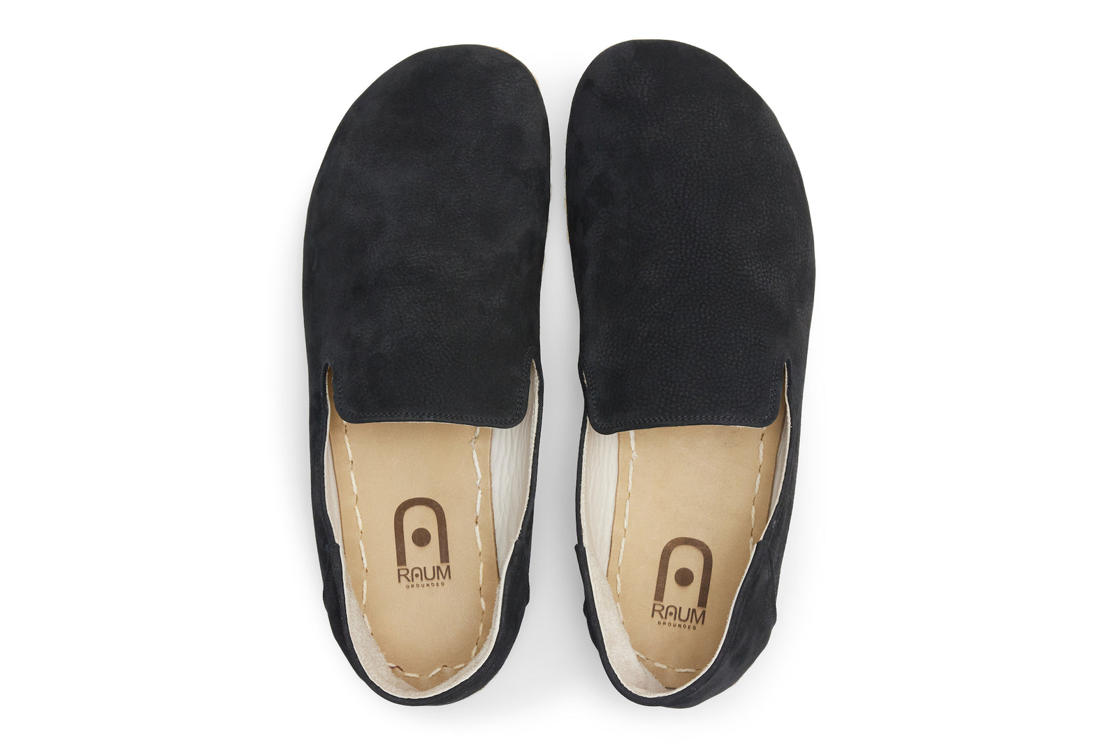 RAUM - Men's Barefoot Grounding Slip-on Shoes / Black – Raum